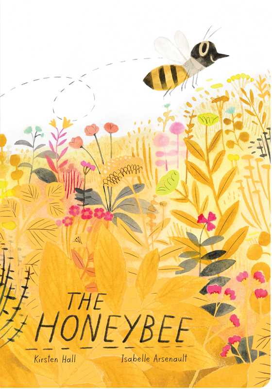 Cover of The Honeybee Board Book by Simon & Schuster, featuring colorful illustrations of honeybees and flowers for young children.