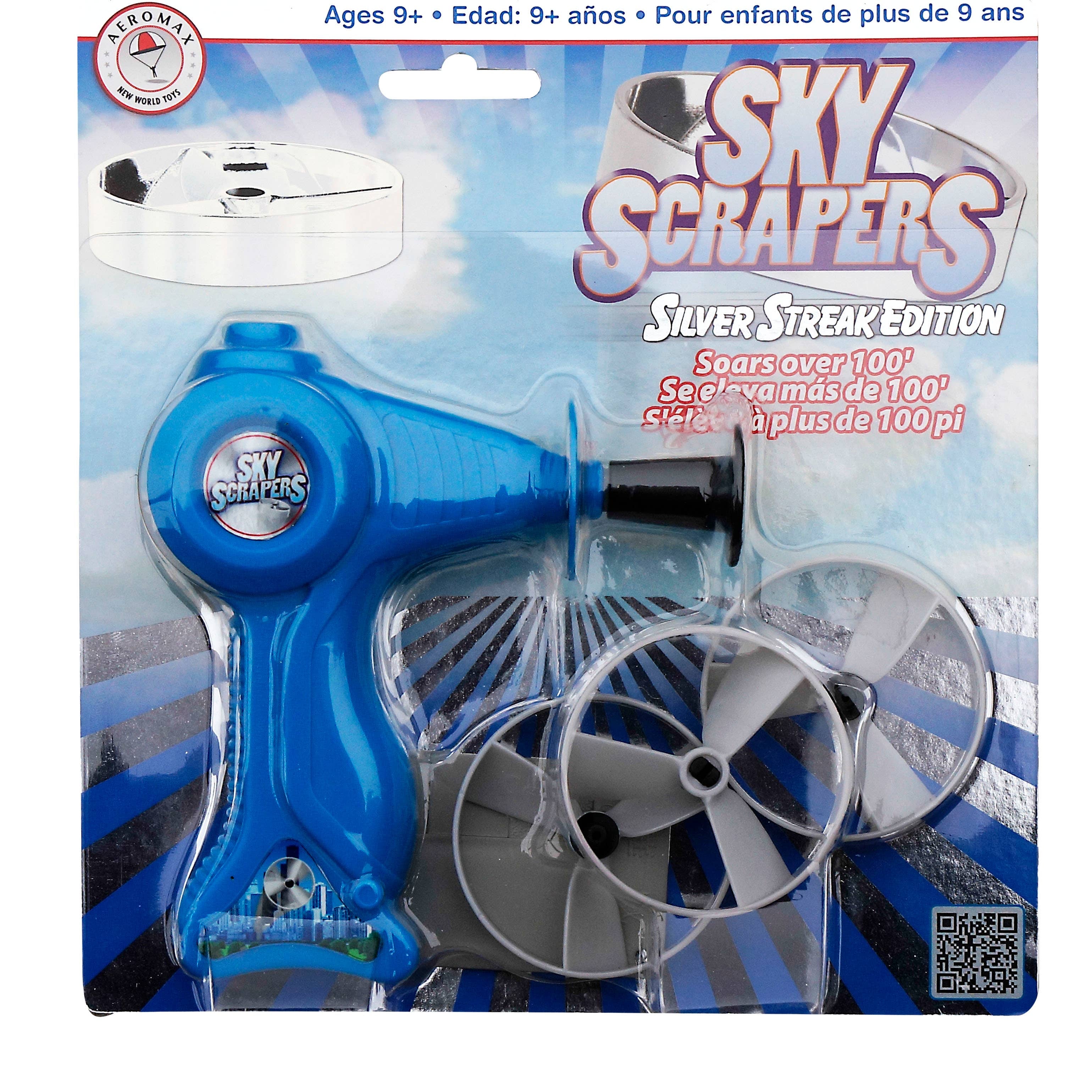 Sky Scrapers Silver Streak Launchers - Toy Polloi