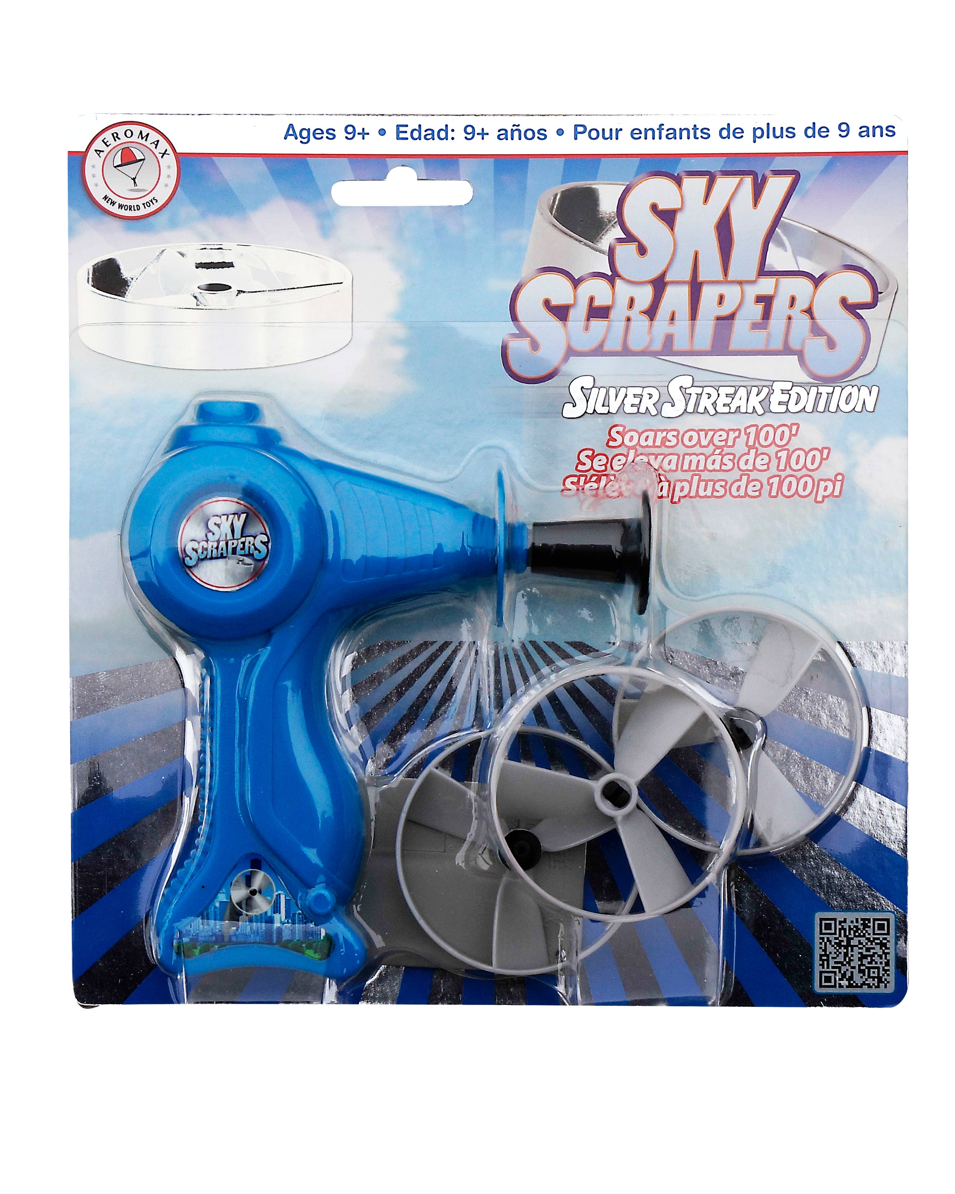 Sky Scrapers Silver Streak Launchers - Toy Polloi