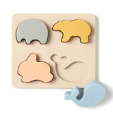 Soft Silicone First Animal Puzzle
