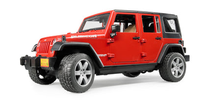 Jeep Wrangler Rubicon, Red - Toy Polloi