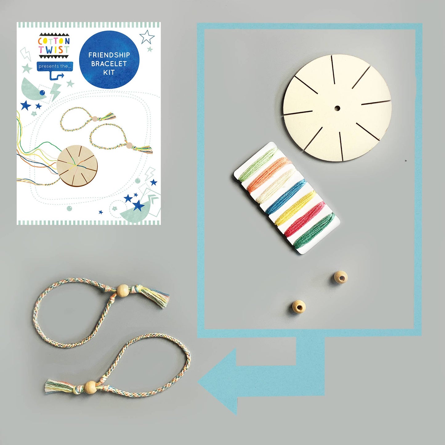 DIY Friendship Bracelet Kit