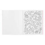 Color-in unicorns art and craft book by OOLY featuring enchanting unicorn illustrations for kids to color and decorate.
