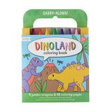 Dinoland Travel Coloring Set