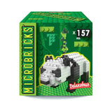 Microbricks - Panda Mini Brick Construction Set - Toy Polloi