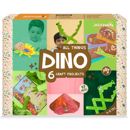 All Things Dinosaurs 6 in 1 Activity Kit