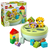 LEGO DUPLO Shape Sorter Puppy House building set featuring colorful blocks and a puppy-shaped sorter for young children.
