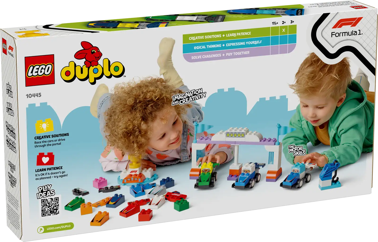 DUPLO F1 Team Race Cars & Drivers - Toy Polloi