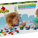 DUPLO F1 Team Race Cars & Drivers - Toy Polloi
