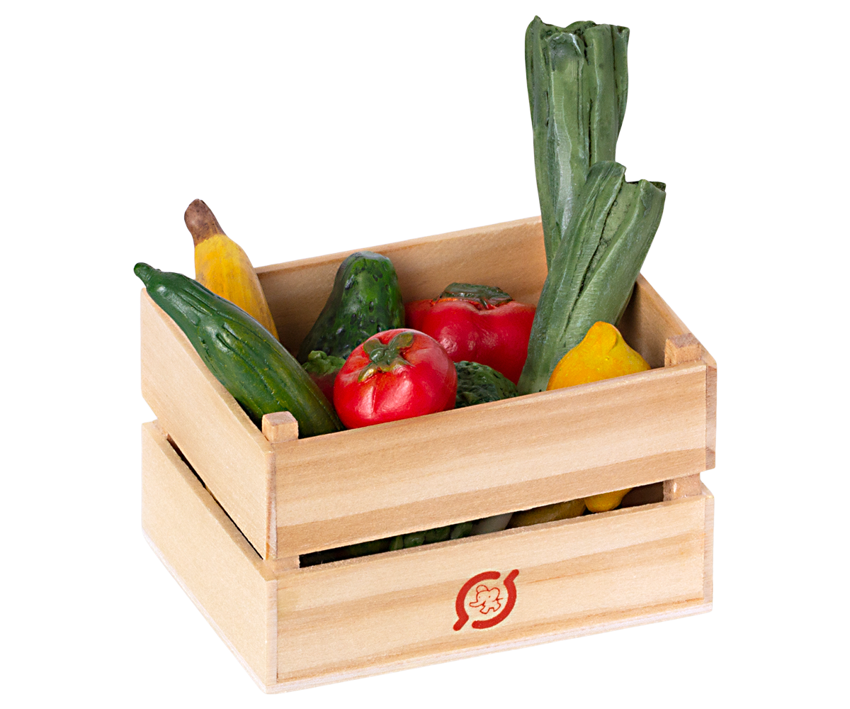 Maileg Fruit and Veggies Crate