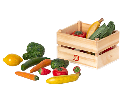 Maileg Fruit and Veggies Crate