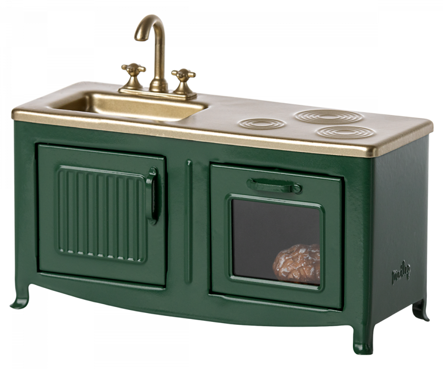 Maileg Kitchen in Dark Green