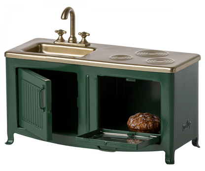 Mouse Kitchen in Dark Green