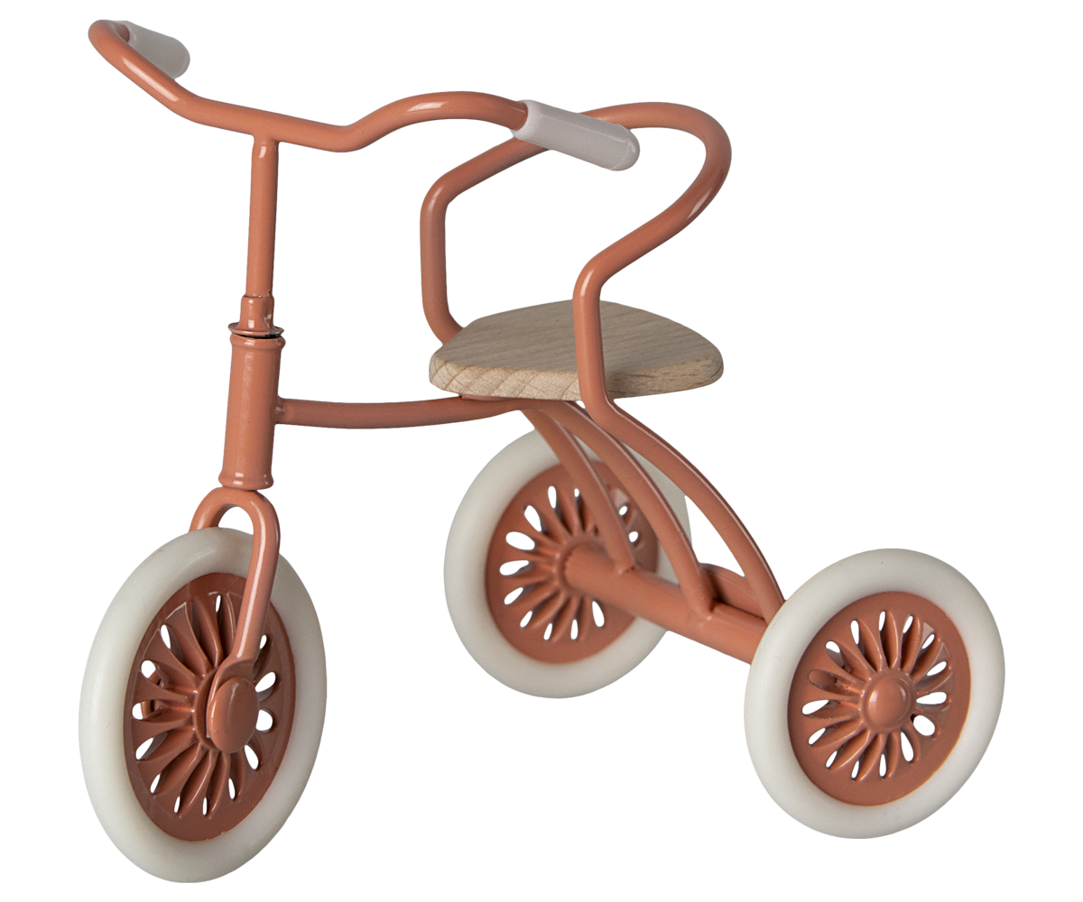 Mouse Tricycle in Coral