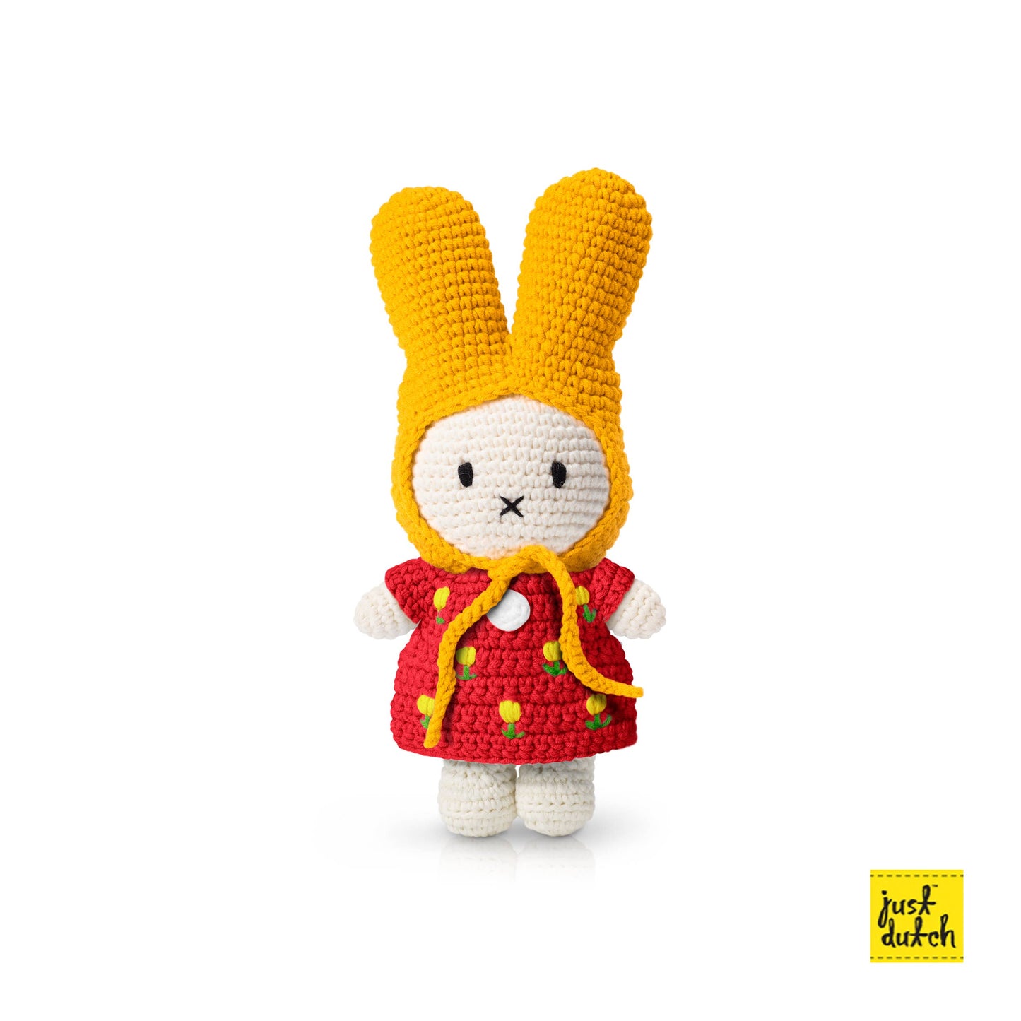 Miffy with Tulip Dress + Yellow Hat