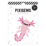 Pipsticks Alvin Axolotl Pixigem Sticker - Toy Polloi