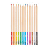 OOLY Erasable Colored Pencil Set for arts and crafts, featuring vibrant, erasable colored pencils arranged in a neat set.