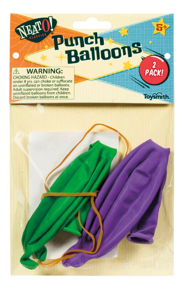 Jumbo Punch Balloons - Toy Polloi