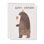 Party Bear Birthday Card - Toy Polloi