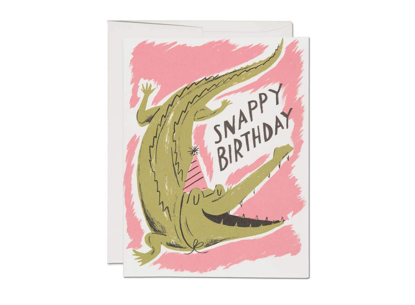 Red Cap Cards Snappy birthday card with colorful, playful design for celebrating birthdays and special occasions.