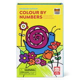 Color By Numbers Rainbow Garden