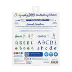 OOLY Calligraphy Duo Markers for arts and crafts, featuring dual-tip design and vibrant ink for creative lettering and drawing.