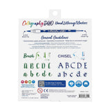 OOLY Calligraphy Duo Markers for arts and crafts, featuring dual-tip design and vibrant ink for creative lettering and drawing.