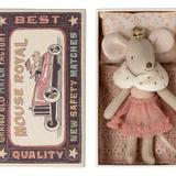 Maileg Little Sister Princess Mouse - Toy Polloi