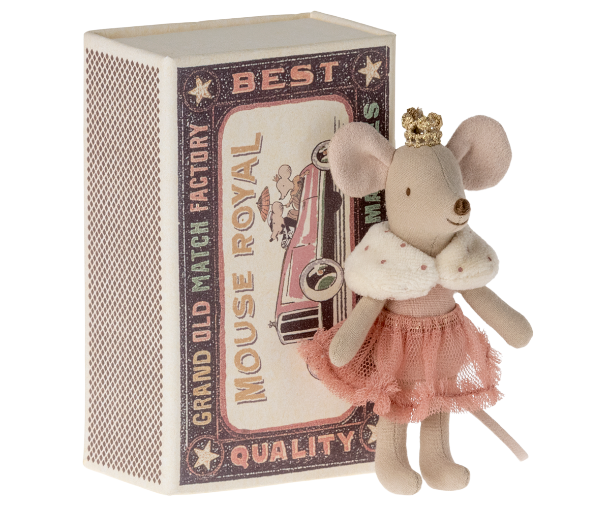 Maileg Little Sister Princess Mouse - Toy Polloi