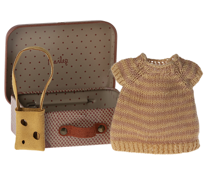 Knitted Dress & Accessory for Big Sister Mouse