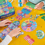 Build A Robot Spinner Game by eeBoo, a colorful educational game featuring robot-themed spinner and game pieces.
