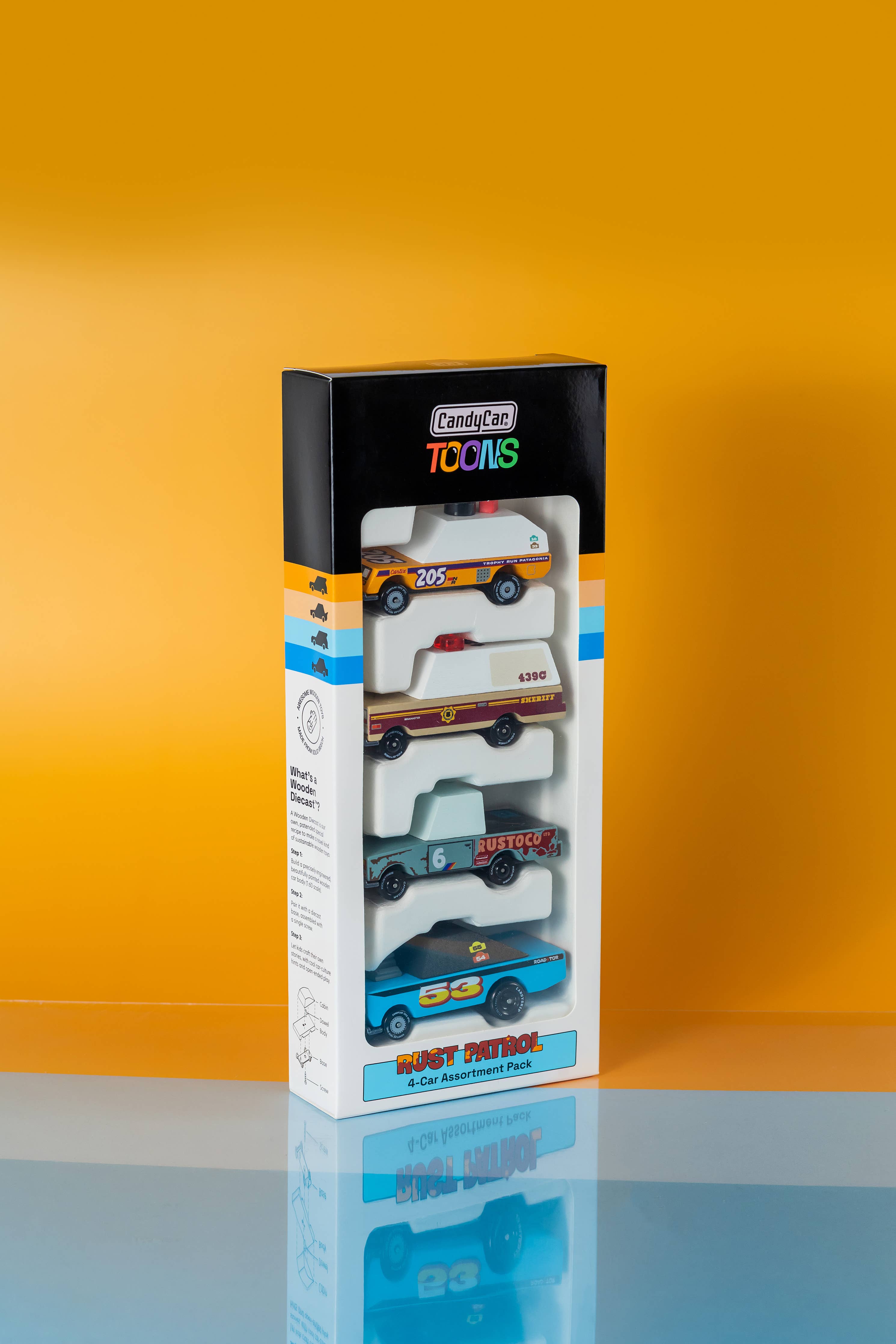 Candycar TOONS 4-Pack: Rust Patrol - Toy Polloi