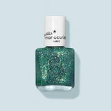 Manucurist Kids Nail Polish: Forest Green Glitter