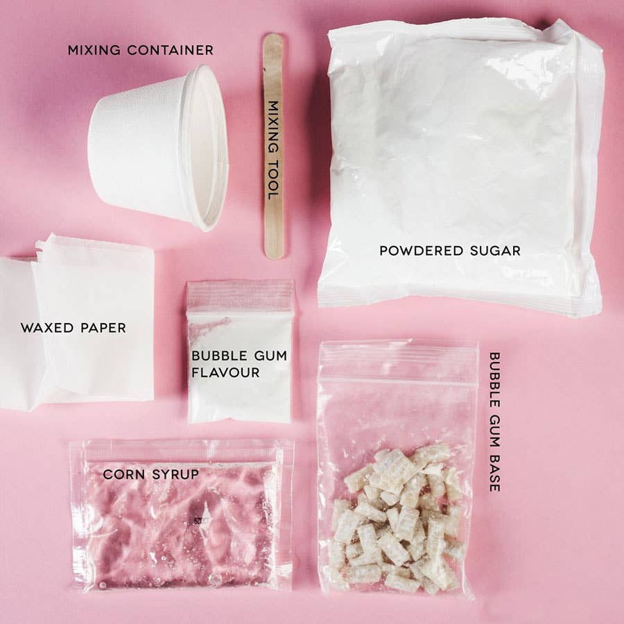 DIY BUBBLE GUM KIT - Toy Polloi