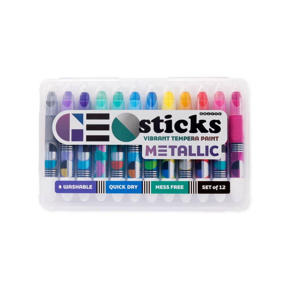 GEO Metallic Paint Sticks - Toy Polloi