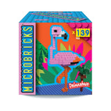 Microbricks - Flamingo Mini Brick Construction Set - Toy Polloi