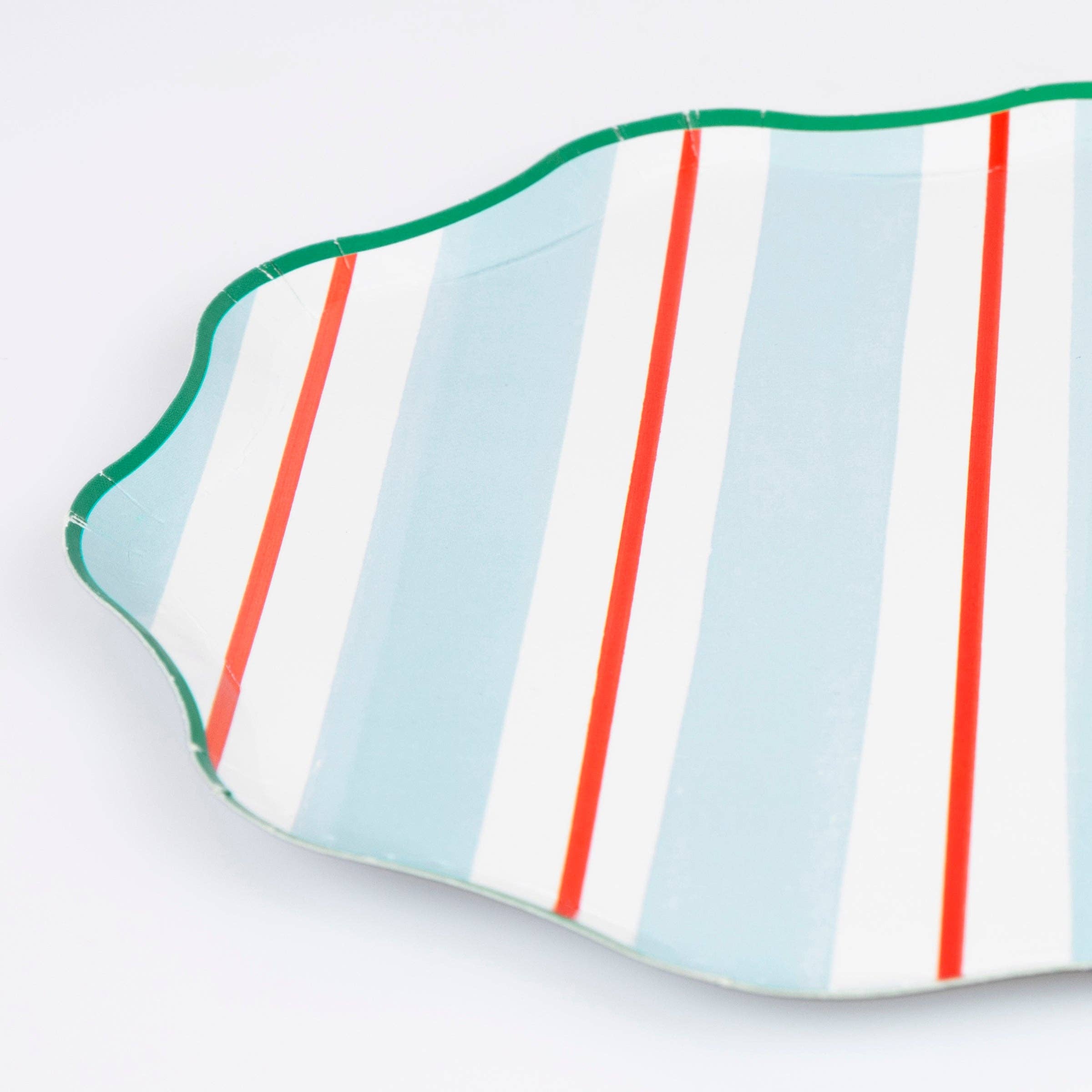 Preppy Stripe Side Plates - Toy Polloi
