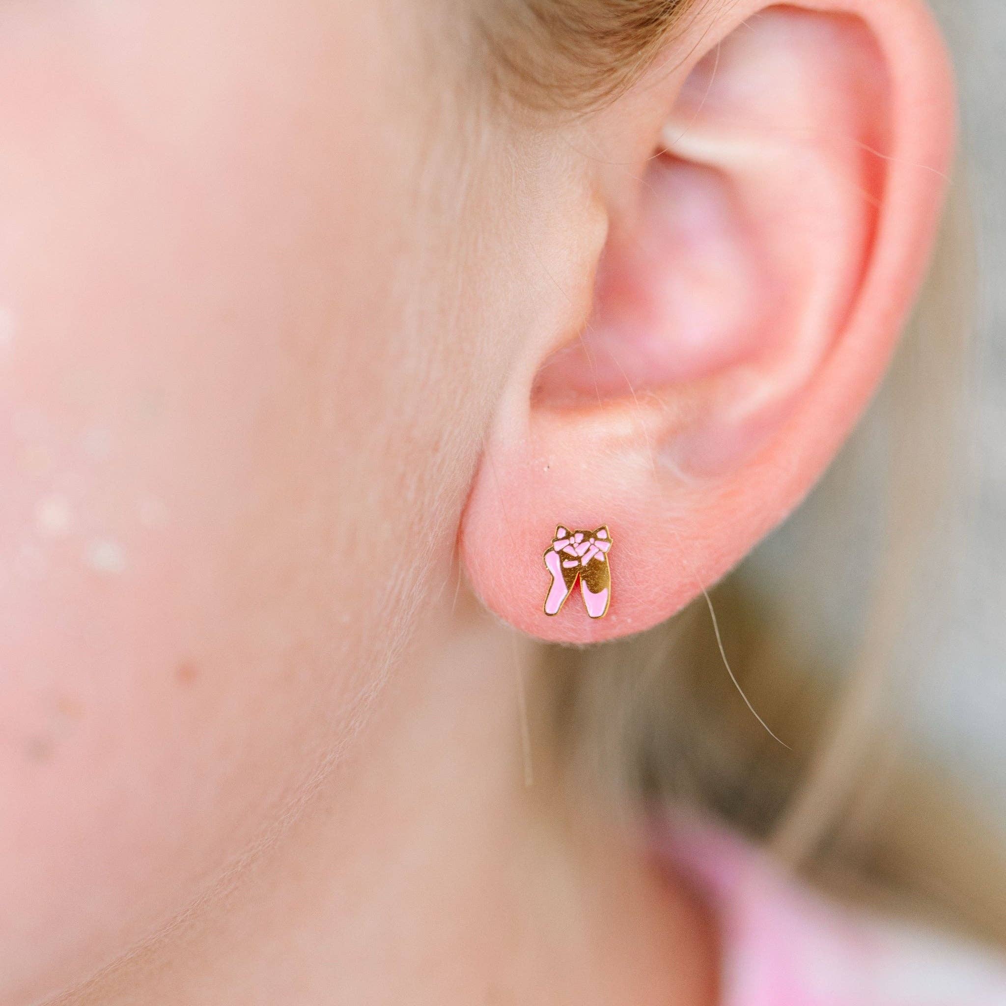 Ballet Slipper Earrings - Toy Polloi