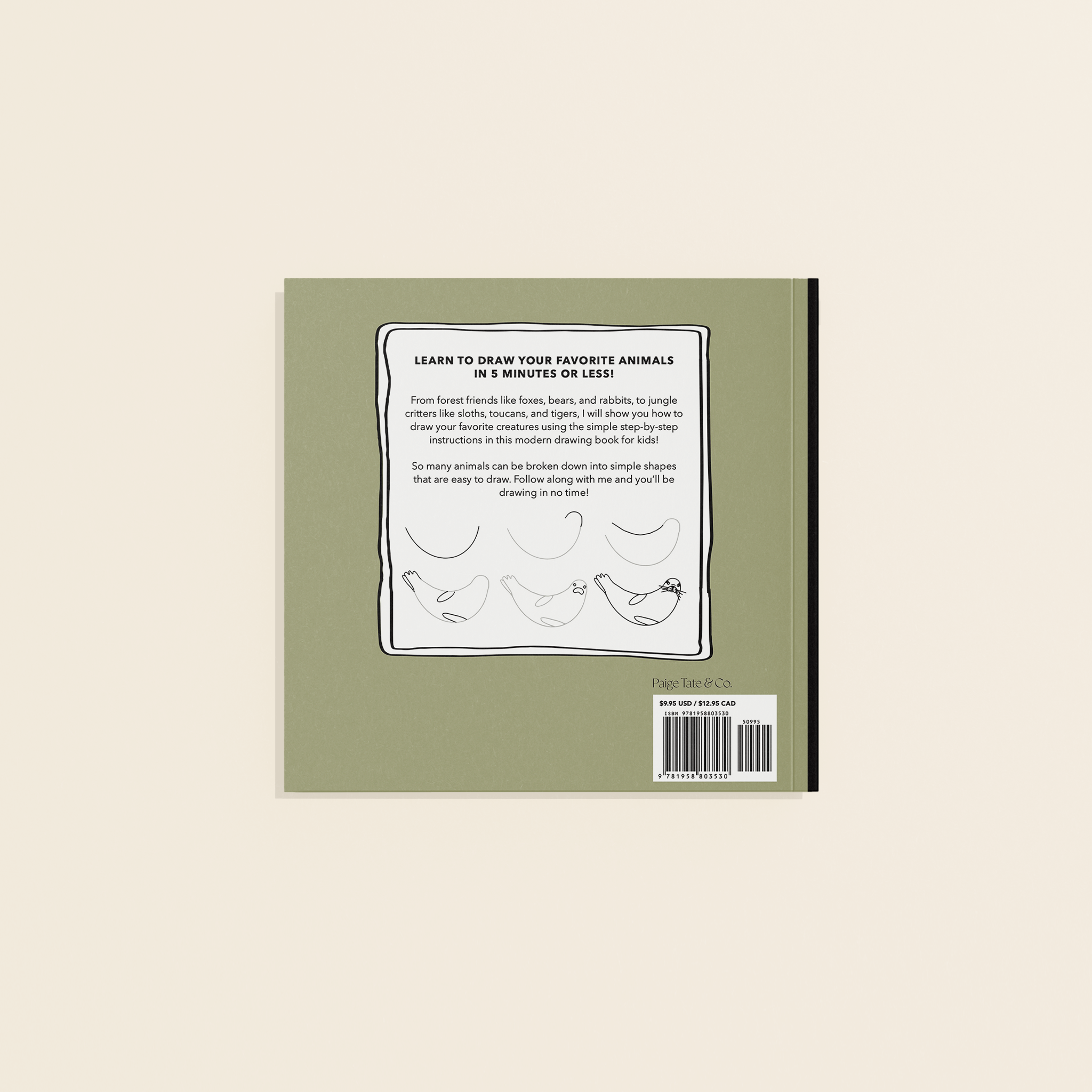 How to Draw Animals Books for Kids (Mini) - Toy Polloi