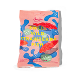 BonBon Sweet Wild Strawberry Fish treats from Swedish Candy Co, colorful fish-shaped candies with wild strawberry flavor.