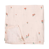 Petite Posies Organic Muslin Swaddle Blanket