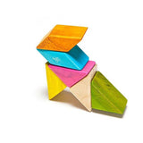 Pocket Pouch Prism - Magnetic Wooden Block Set: Tints - Toy Polloi