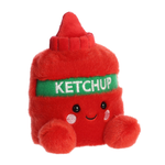 Palm Pals Ketchup Palm Pal plush toy featuring a soft, cuddly ketchup bottle character from the plush toys collection.