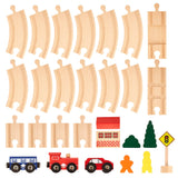 Figure Eight Wooden Train Set