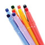 Confetti Stamp Double-Ended Markers - Set of 9 - Toy Polloi