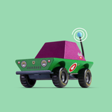 Candylab Toys DunDee TOONS™ Car, colorful toy vehicle from Cars and Trucks collection, featuring a playful, detailed design.