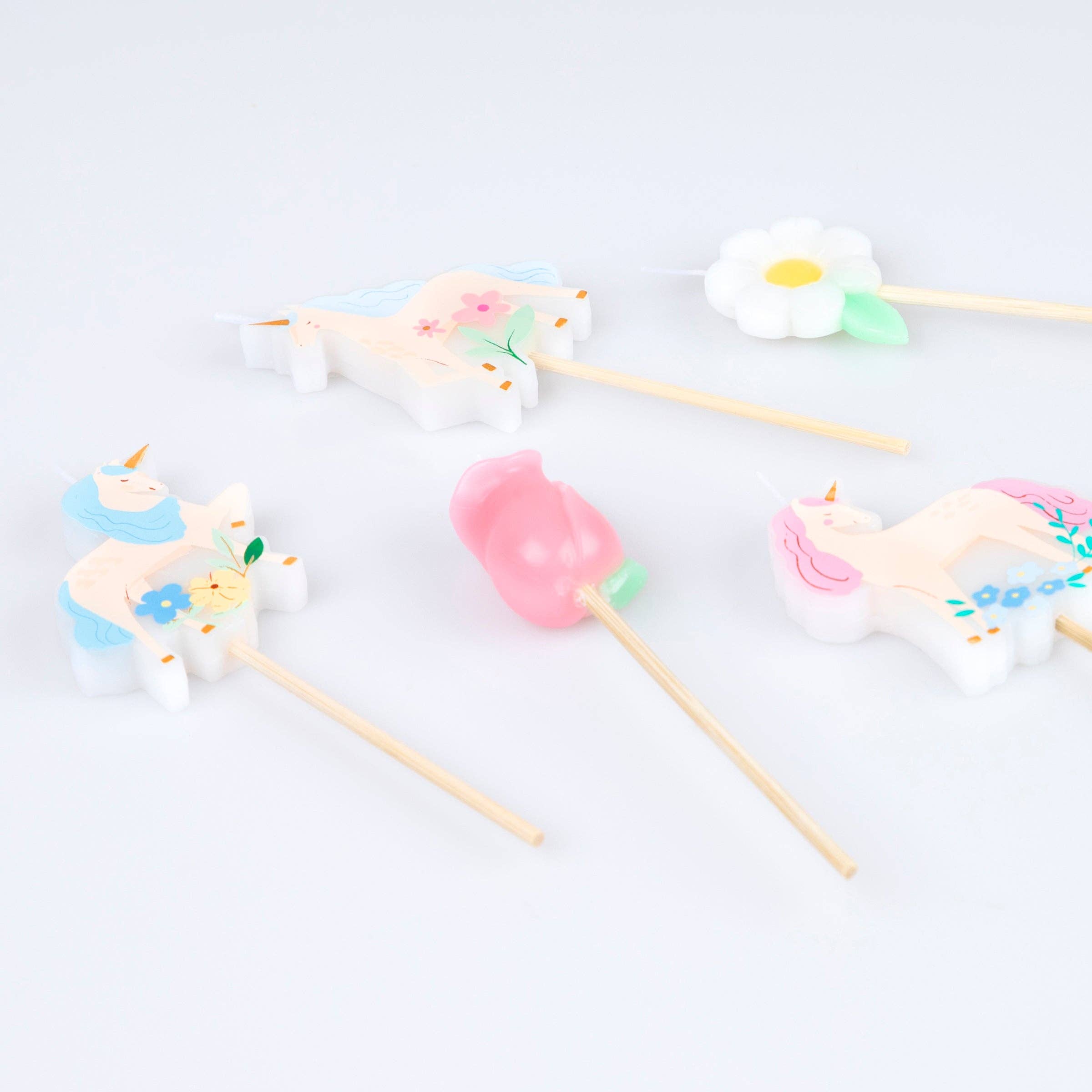 Meadow Unicorns Candles - Toy Polloi