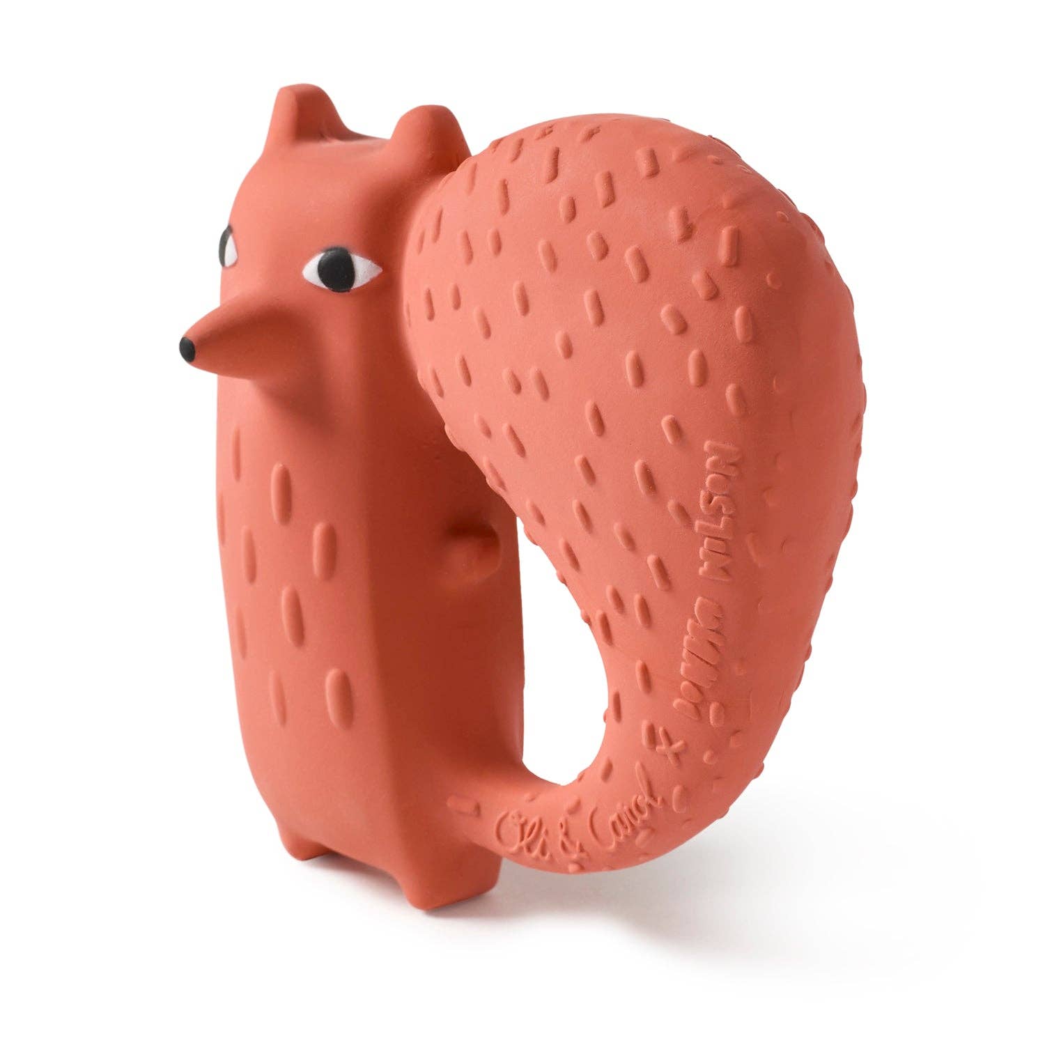 Cyril Squirrel Fox Teether - Toy Polloi