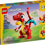 LEGO® Creator 3-in-1 Red Dragon - Toy Polloi
