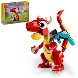 LEGO® Creator 3-in-1 Red Dragon - Toy Polloi